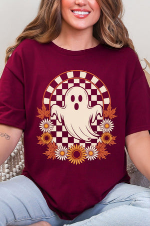 Checkered Haunt Short Sleeve Relaxed Fit T-Shirt - Wholesale Accessory Market