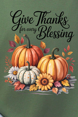 Autumn Give Thanks Short Sleeve Relaxed Fit T-Shirt - Wholesale Accessory Market
