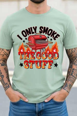 Smoke The Good Stuff Short Sleeve Relaxed Fit T-Shirt - Wholesale Accessory Market