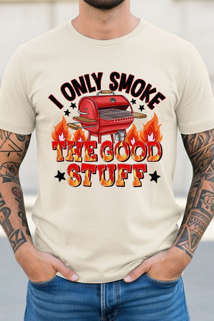 Smoke The Good Stuff Short Sleeve Relaxed Fit T-Shirt - Wholesale Accessory Market