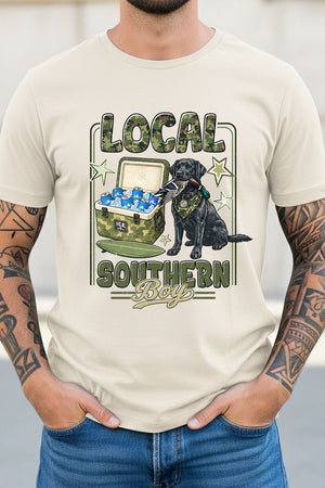 Local Southern Boy Short Sleeve Relaxed Fit T-Shirt - Wholesale Accessory Market