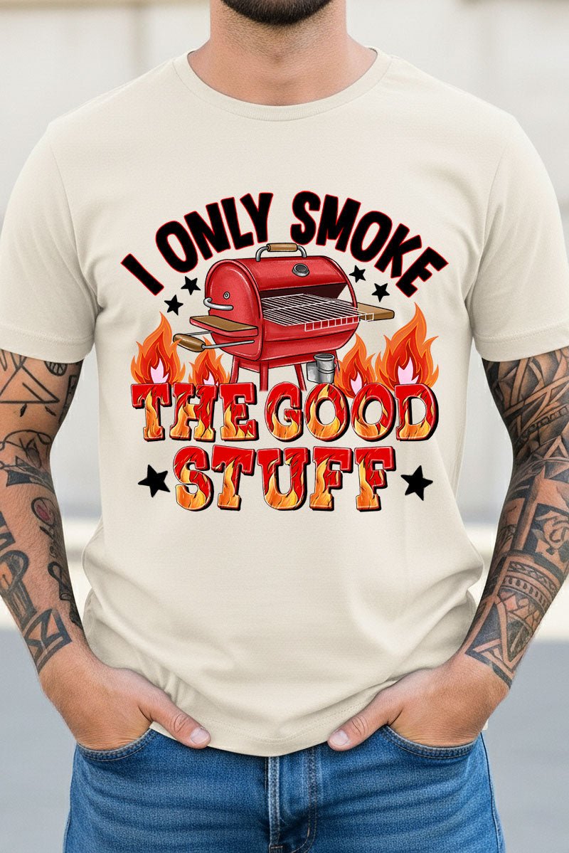 Smoke The Good Stuff Short Sleeve Relaxed Fit T-Shirt - Wholesale Accessory Market