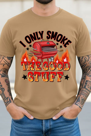 Smoke The Good Stuff Short Sleeve Relaxed Fit T-Shirt - Wholesale Accessory Market
