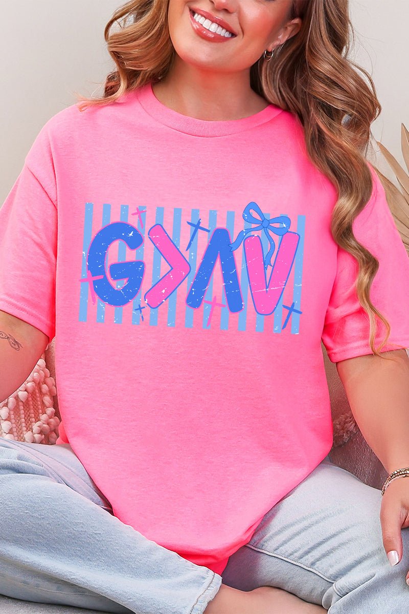 Highs & Lows Faith Equation Short Sleeve Relaxed Fit T-Shirt - Wholesale Accessory Market