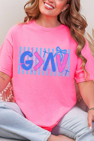 Highs & Lows Faith Equation Short Sleeve Relaxed Fit T-Shirt - Wholesale Accessory Market