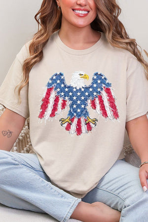 Freedom Takes Flight Short Sleeve Relaxed Fit T-Shirt - Wholesale Accessory Market