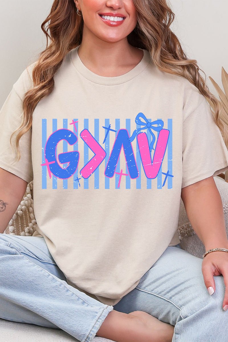 Highs & Lows Faith Equation Short Sleeve Relaxed Fit T-Shirt - Wholesale Accessory Market