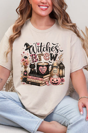 Witches Brew Spells & Potions Short Sleeve Relaxed Fit T-Shirt - Wholesale Accessory Market