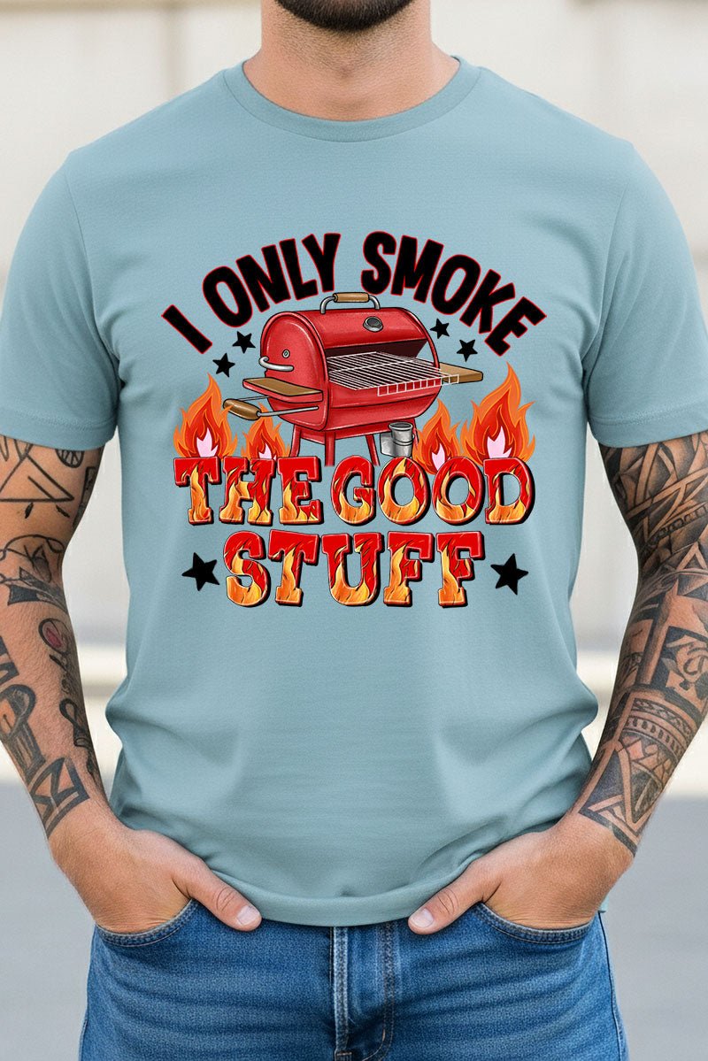 Smoke The Good Stuff Short Sleeve Relaxed Fit T-Shirt - Wholesale Accessory Market