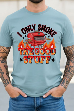 Smoke The Good Stuff Short Sleeve Relaxed Fit T-Shirt - Wholesale Accessory Market