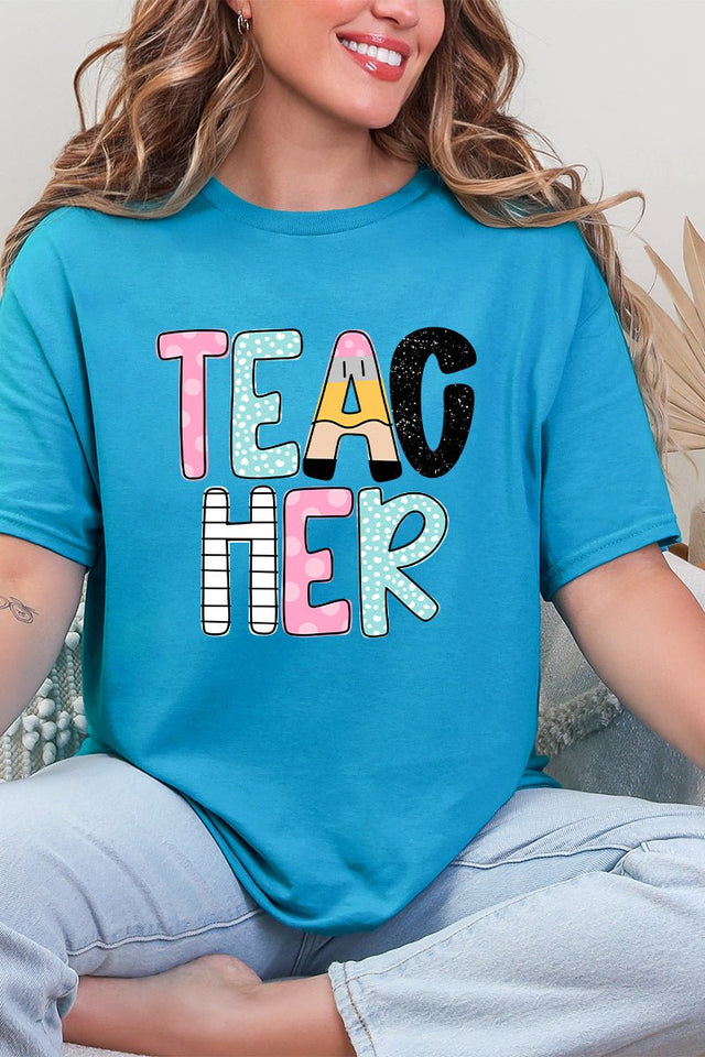 Dots & Doodles School Staff Series Short Sleeve Relaxed Fit T-Shirt - Wholesale Accessory Market