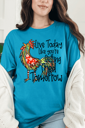 Getting Fried Tomorrow Short Sleeve Relaxed Fit T-Shirt - Wholesale Accessory Market