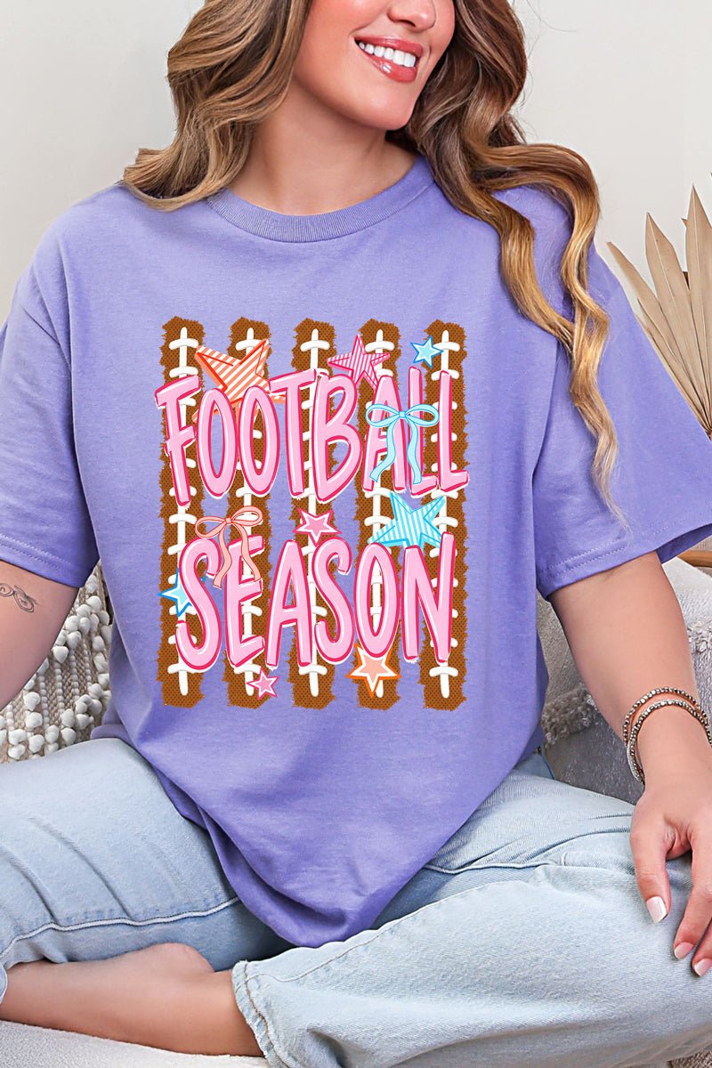 Football Season Energy Short Sleeve Relaxed Fit T-Shirt - Wholesale Accessory Market