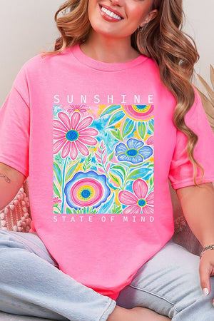 Sunshine State Of Mind Short Sleeve Relaxed Fit T-Shirt - Wholesale Accessory Market