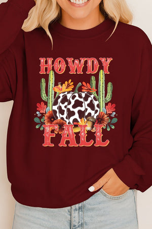 Desert Howdy Fall Heavy Cotton Long Sleeve Adult T-Shirt - Wholesale Accessory Market