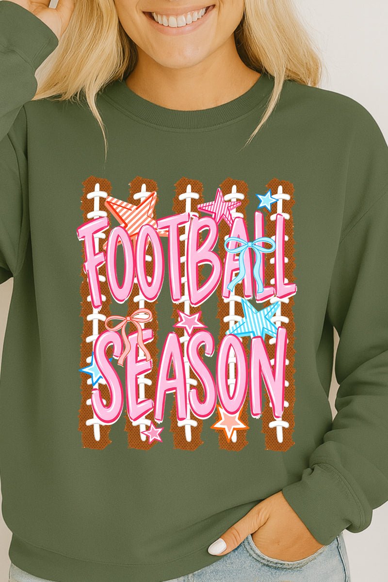 Football Season Energy Heavy Cotton Long Sleeve Adult T-Shirt - Wholesale Accessory Market