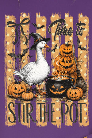 Stir The Pot Goose Heavy Cotton Long Sleeve Adult T-Shirt - Wholesale Accessory Market