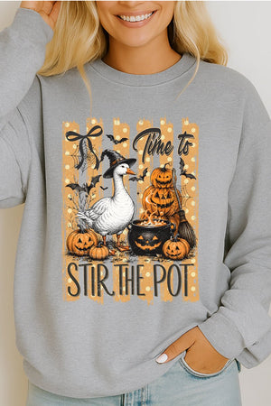 Stir The Pot Goose Heavy Cotton Long Sleeve Adult T-Shirt - Wholesale Accessory Market