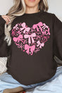 All The Bows Valentine Heart Unisex NuBlend Crew Sweatshirt - Wholesale Accessory Market