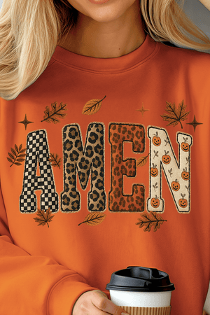 Autumn Amen Unisex NuBlend Crew Sweatshirt - Wholesale Accessory Market