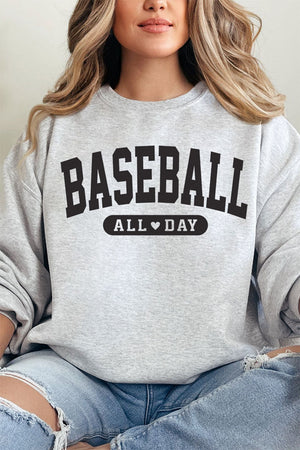 Baseball All Day Unisex NuBlend Crew Sweatshirt - Wholesale Accessory Market