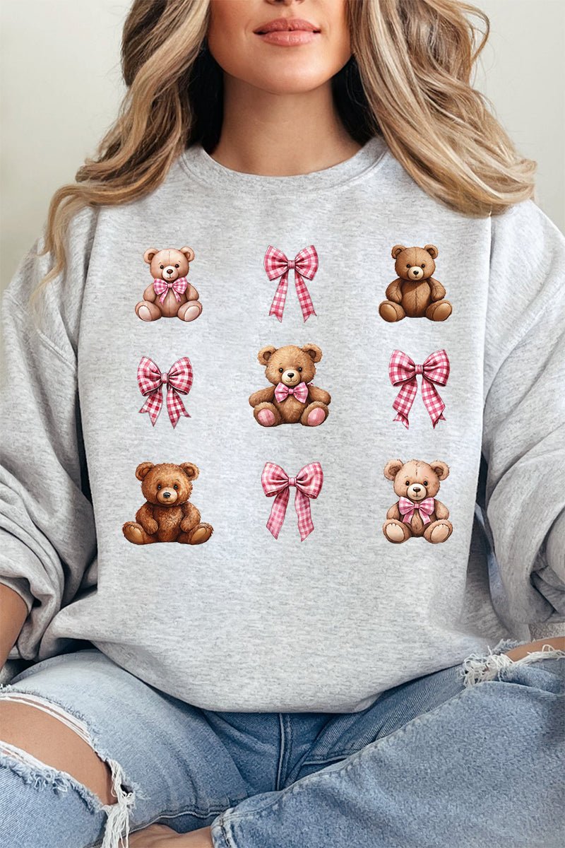 Bears And Bows Unisex NuBlend Crew Sweatshirt - Wholesale Accessory Market