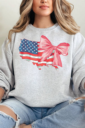 Bow - Tied America Unisex NuBlend Crew Sweatshirt - Wholesale Accessory Market