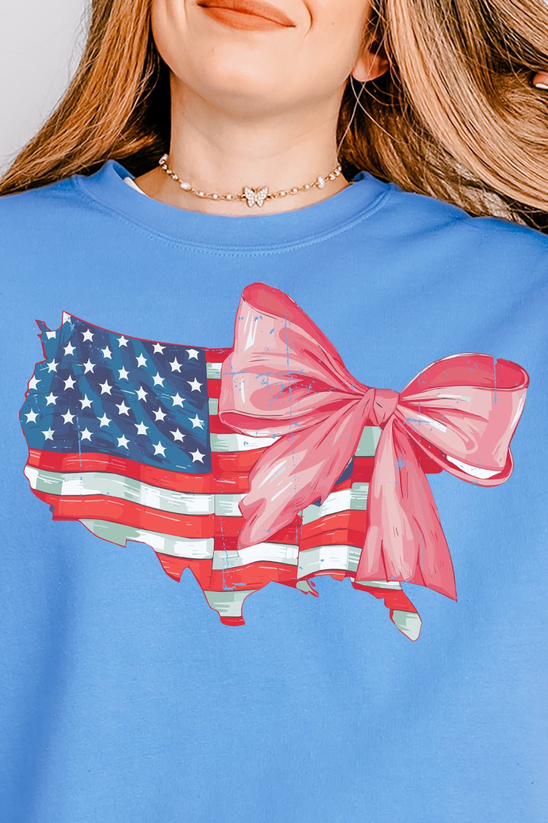 Bow - Tied America Unisex NuBlend Crew Sweatshirt - Wholesale Accessory Market