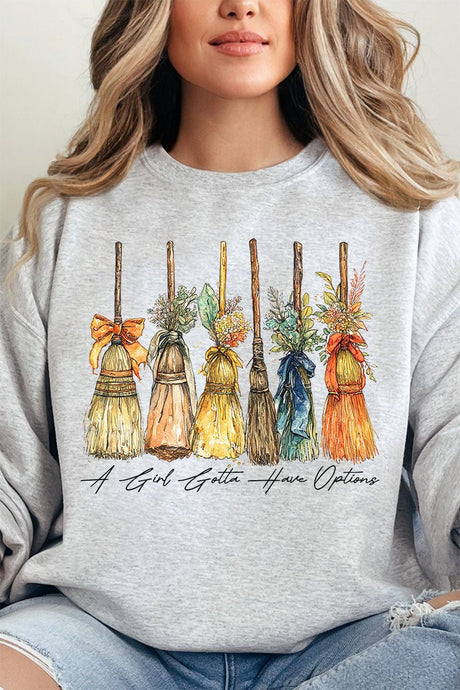 Broom Service Unisex NuBlend Crew Sweatshirt - Wholesale Accessory Market