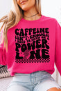 Caffeine Isn't Enough Unisex NuBlend Crew Sweatshirt - Wholesale Accessory Market