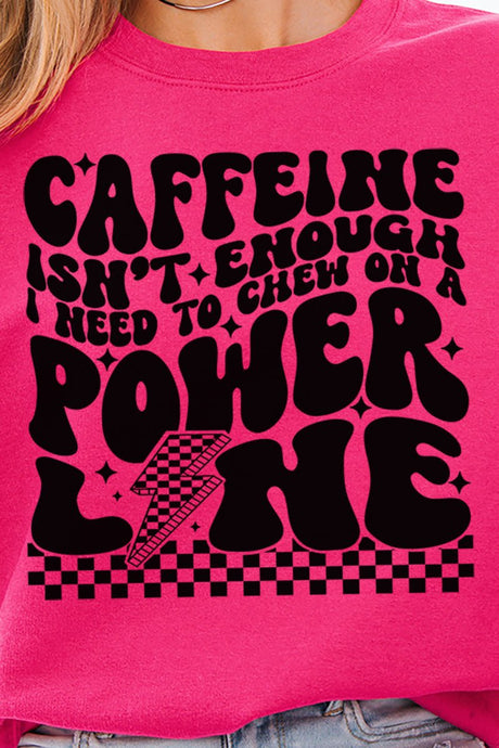 Caffeine Isn't Enough Unisex NuBlend Crew Sweatshirt - Wholesale Accessory Market