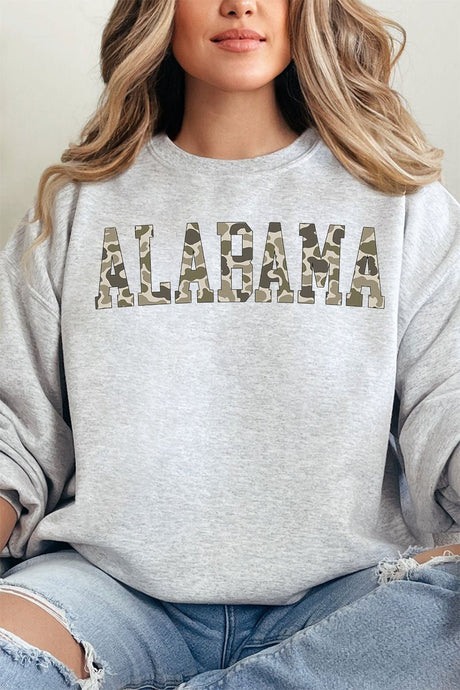 Camo Alabama Unisex NuBlend Crew Sweatshirt - Wholesale Accessory Market