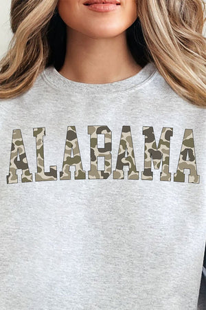 Camo Alabama Unisex NuBlend Crew Sweatshirt - Wholesale Accessory Market
