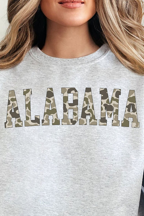 Camo Alabama Unisex NuBlend Crew Sweatshirt - Wholesale Accessory Market