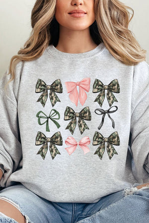 Camo Girly Unisex NuBlend Crew Sweatshirt - Wholesale Accessory Market