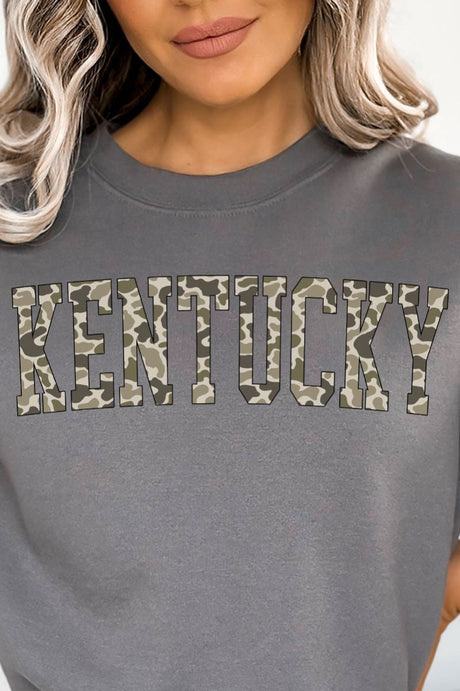 Camo Kentucky Unisex NuBlend Crew Sweatshirt - Wholesale Accessory Market