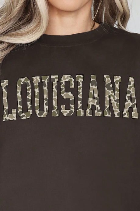 Camo Louisiana Unisex NuBlend Crew Sweatshirt - Wholesale Accessory Market