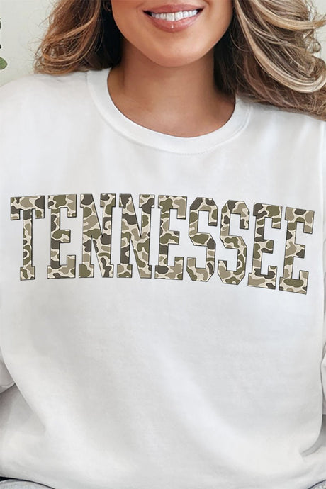 Camo Tennessee Unisex NuBlend Crew Sweatshirt - Wholesale Accessory Market