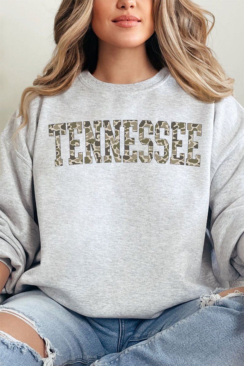 Camo Tennessee Unisex NuBlend Crew Sweatshirt - Wholesale Accessory Market