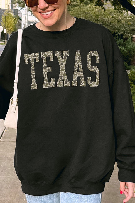 Camo Texas Unisex NuBlend Crew Sweatshirt - Wholesale Accessory Market