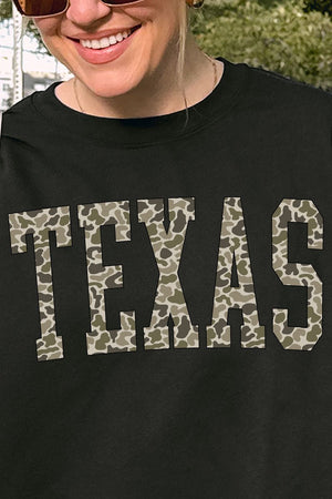 Camo Texas Unisex NuBlend Crew Sweatshirt - Wholesale Accessory Market