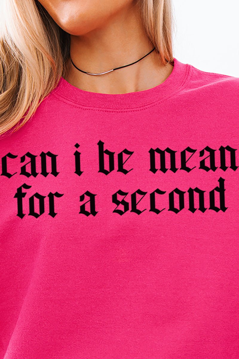 Can I Be Mean Unisex NuBlend Crew Sweatshirt - Wholesale Accessory Market
