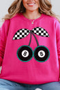 Checkered Cherries Unisex NuBlend Crew Sweatshirt - Wholesale Accessory Market