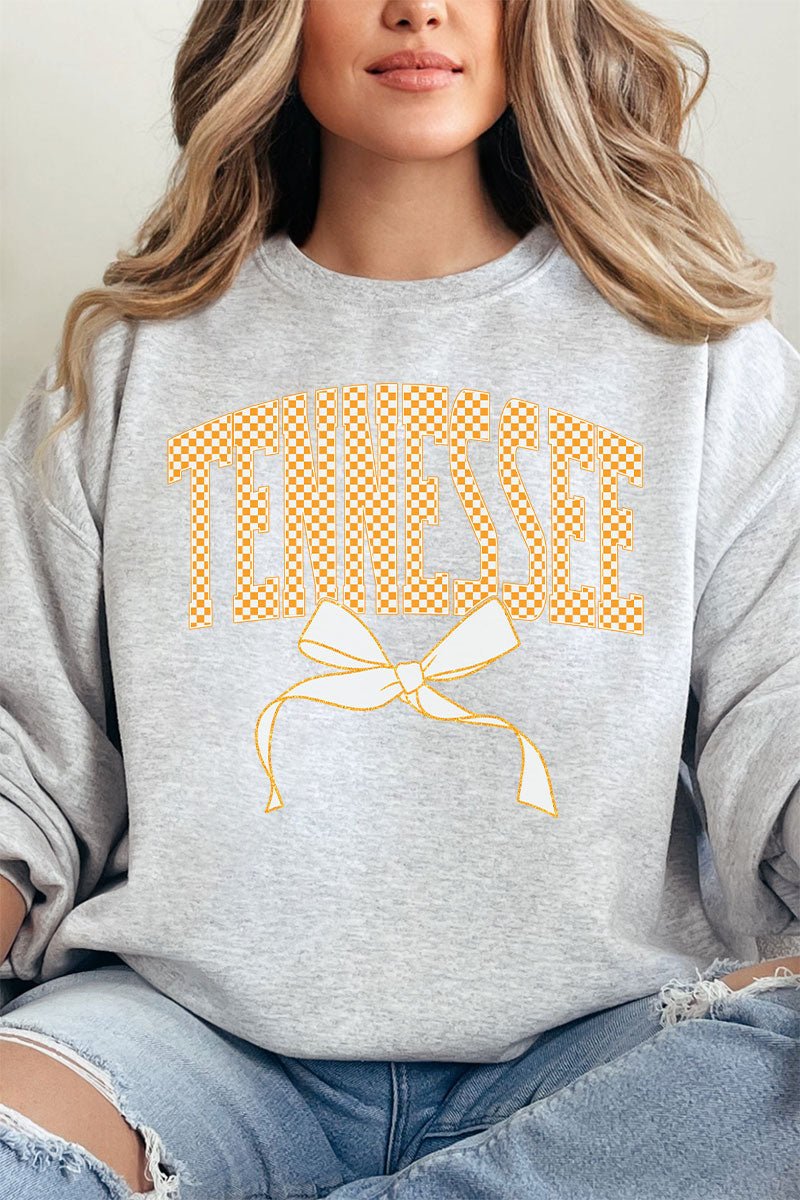 Checkered Coquette Tennessee Unisex NuBlend Crew Sweatshirt - Wholesale Accessory Market