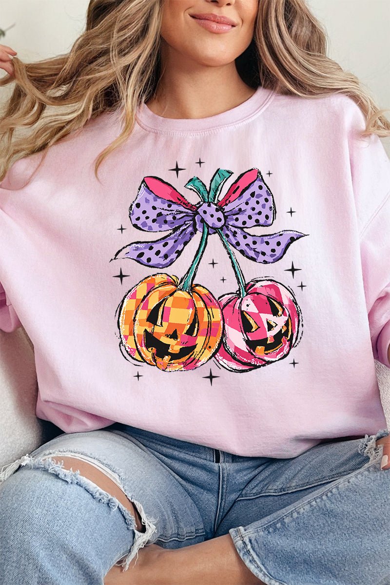 Cherry Pumpkin Pop Unisex NuBlend Crew Sweatshirt - Wholesale Accessory Market