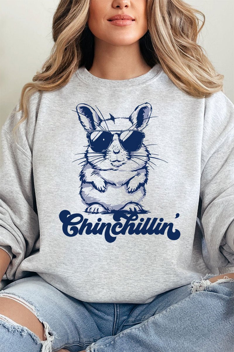 Chinchillin' Unisex NuBlend Crew Sweatshirt - Wholesale Accessory Market
