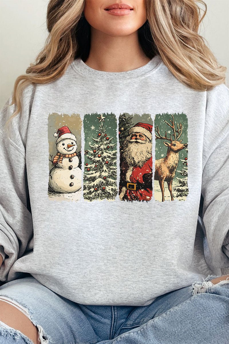 Classic Christmas Time Unisex NuBlend Crew Sweatshirt - Wholesale Accessory Market