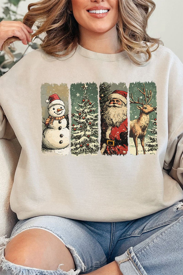 Classic Christmas Time Unisex NuBlend Crew Sweatshirt - Wholesale Accessory Market