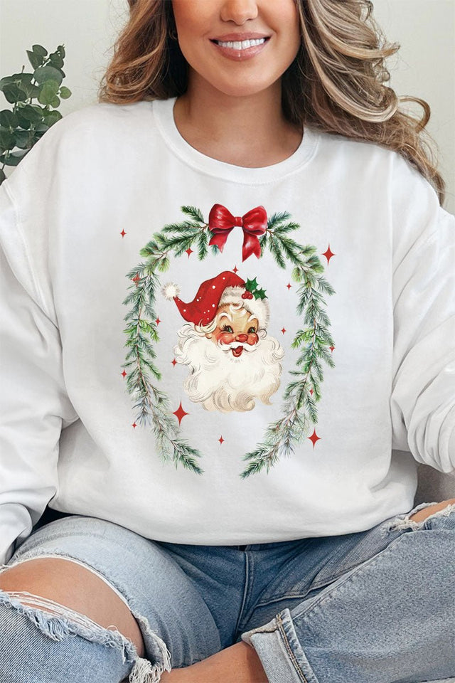 Classic Santa Coquette Unisex NuBlend Crew Sweatshirt - Wholesale Accessory Market