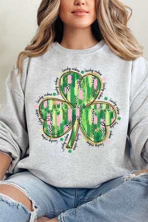Clover Charm Unisex NuBlend Crew Sweatshirt - Wholesale Accessory Market